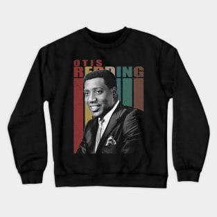 Soulful Crooning Chronicles Redding's Iconic Music Scenes Apparel Crewneck Sweatshirt